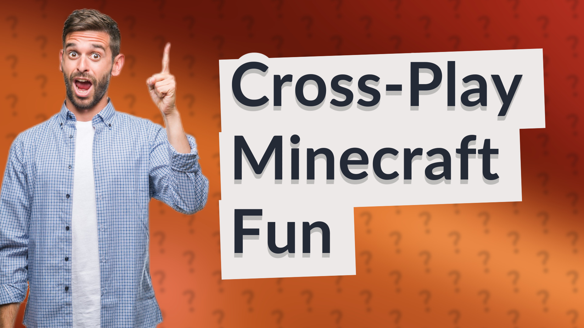 Cross-Play Minecraft Fun