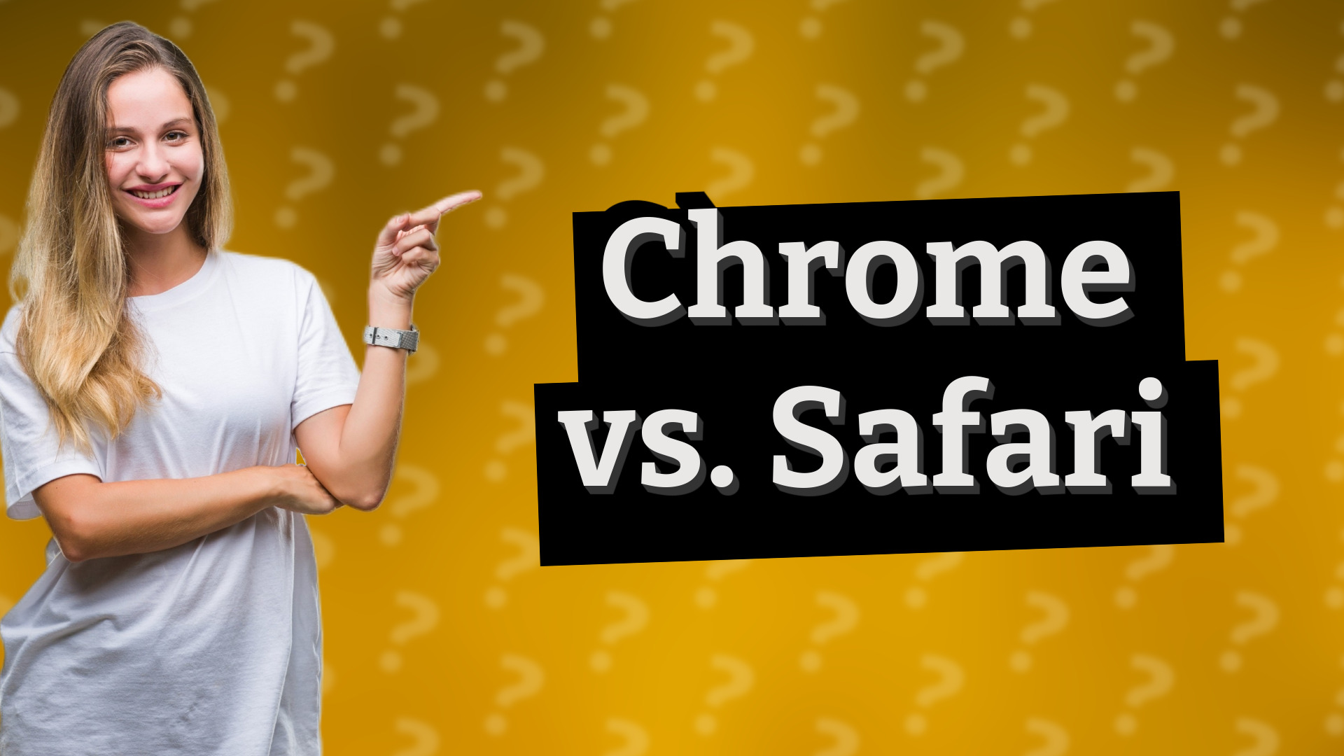 Chrome vs. Safari