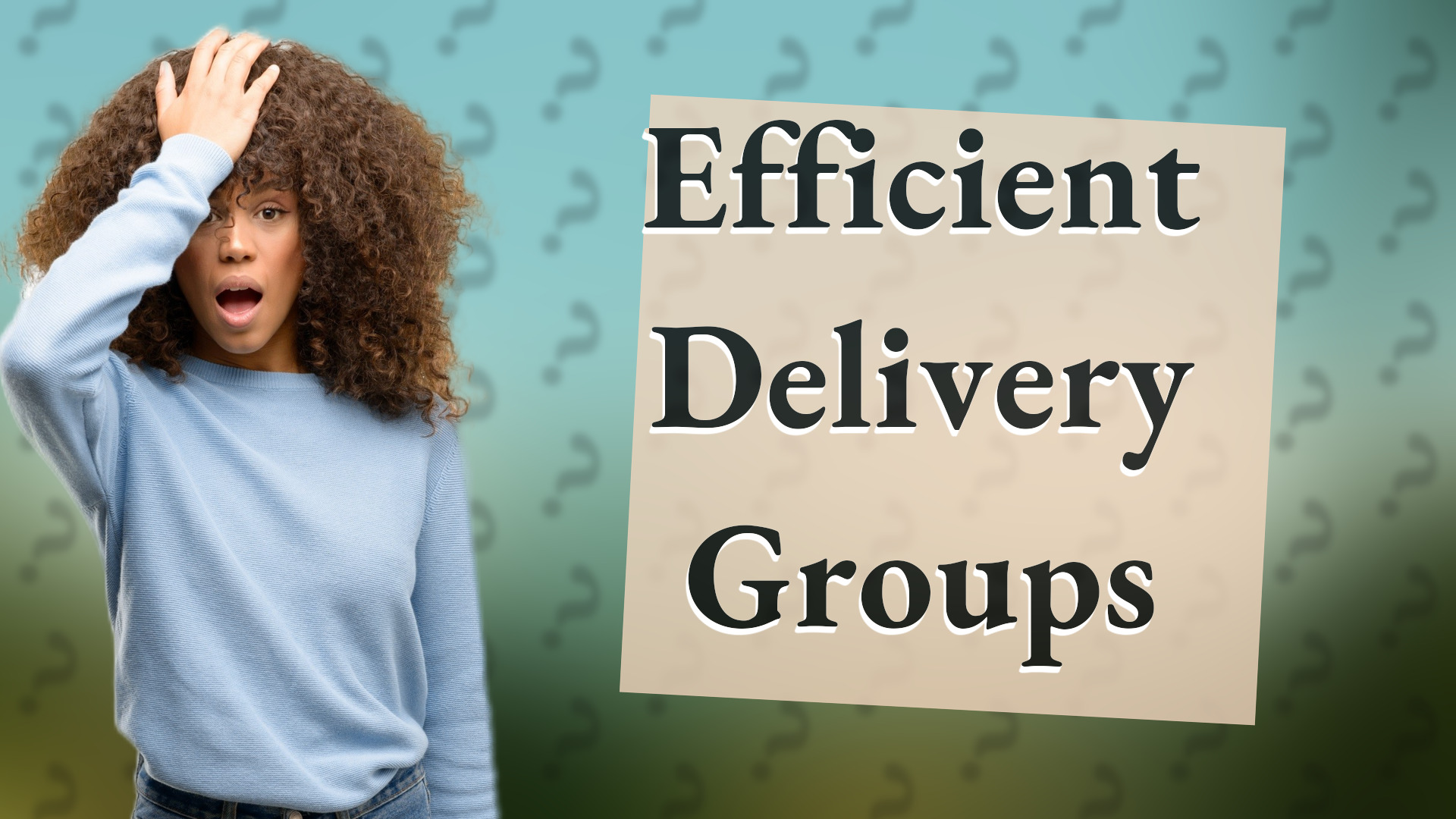 Efficient Delivery Groups