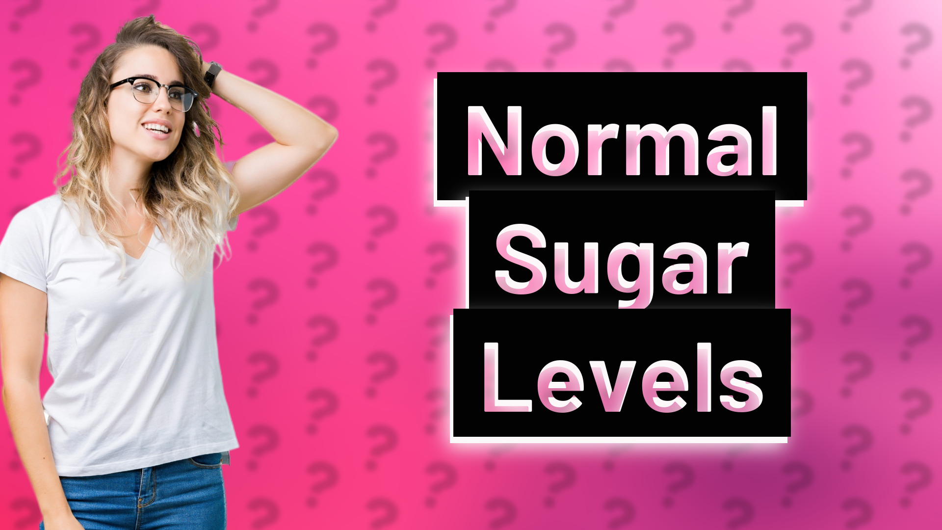 Normal Sugar Levels