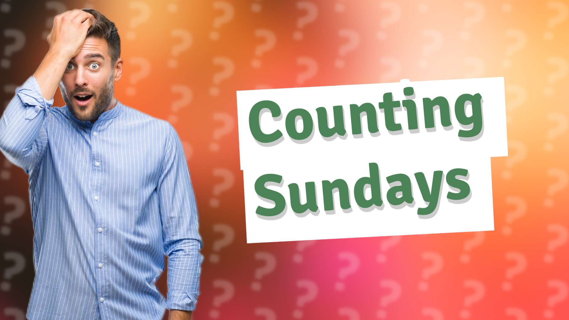 Counting Sundays
