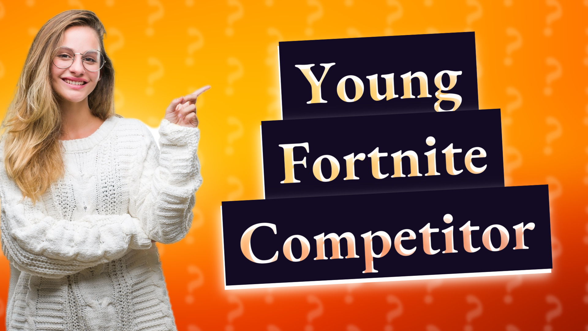 Young Fortnite Competitor