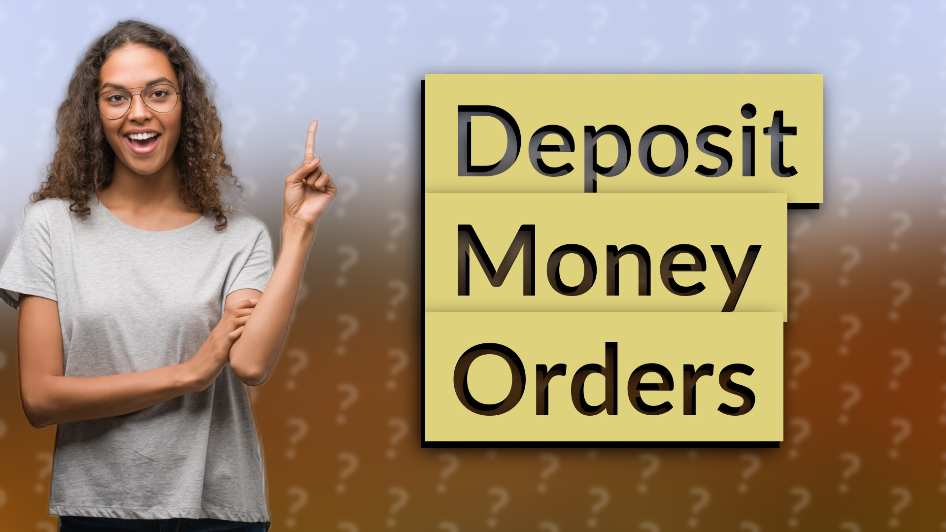 Deposit Money Orders