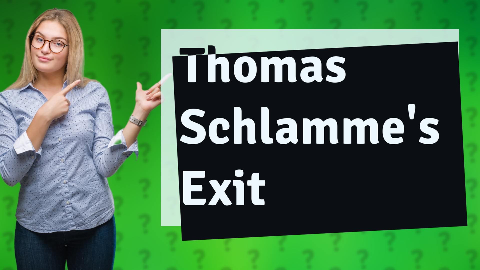 Thomas Schlamme's Exit