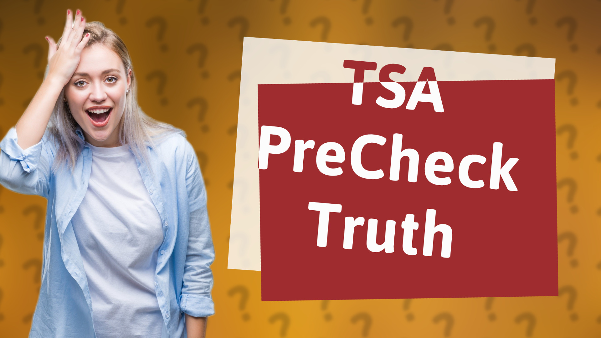 TSA PreCheck Truth
