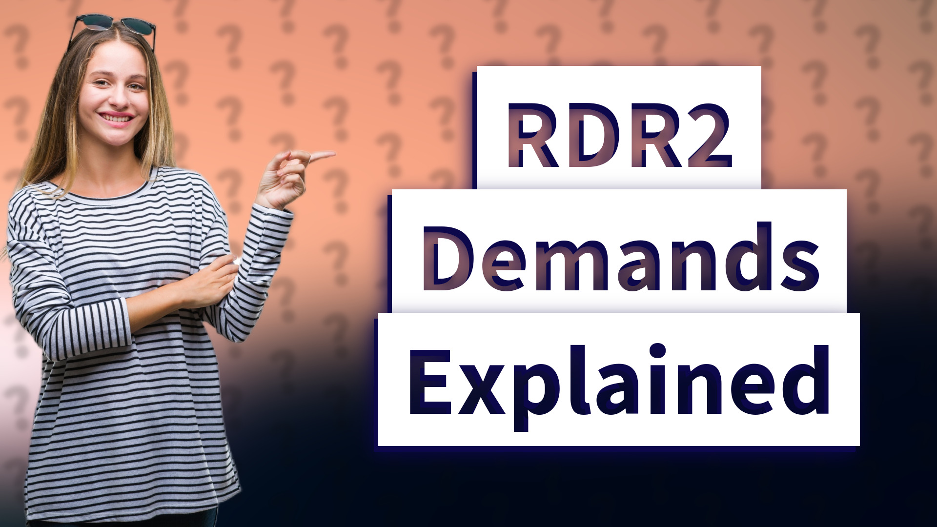 RDR2 Demands Explained