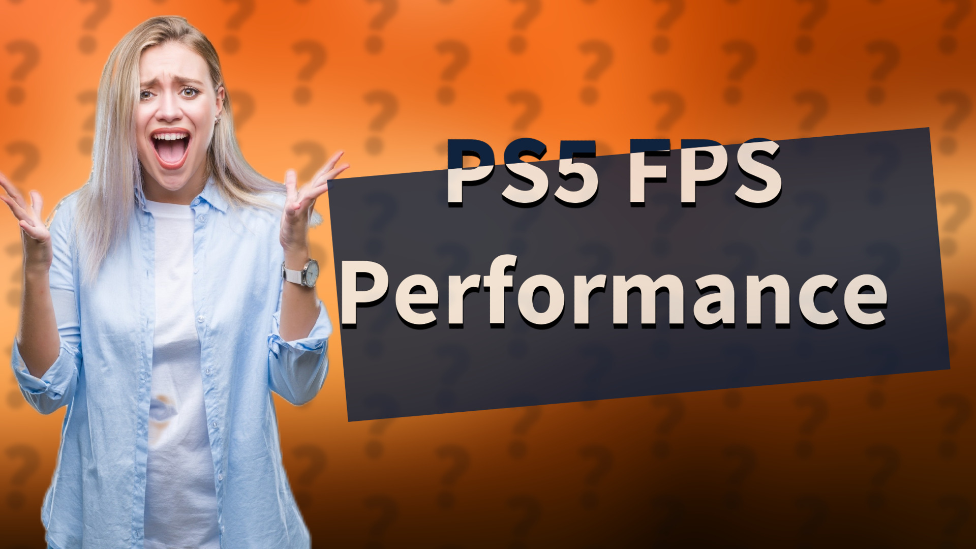 PS5 FPS Performance