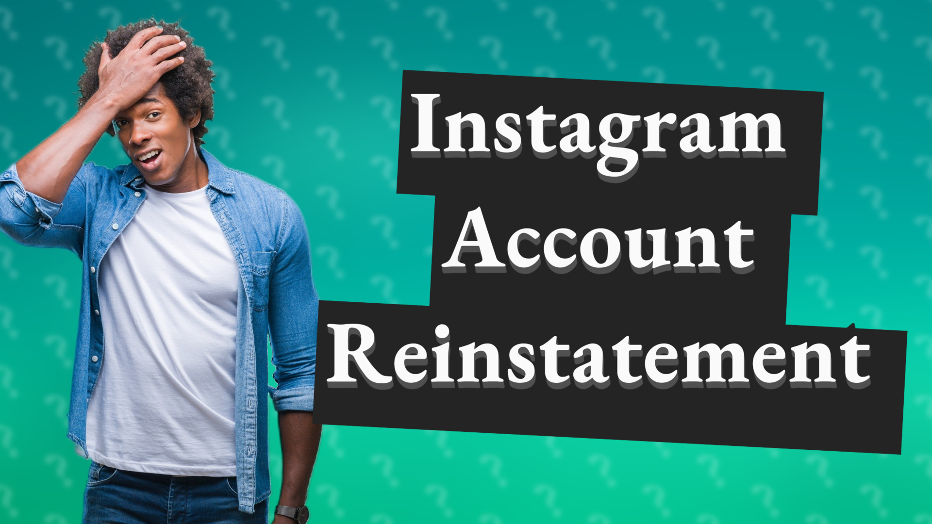 Instagram Account Reinstatement