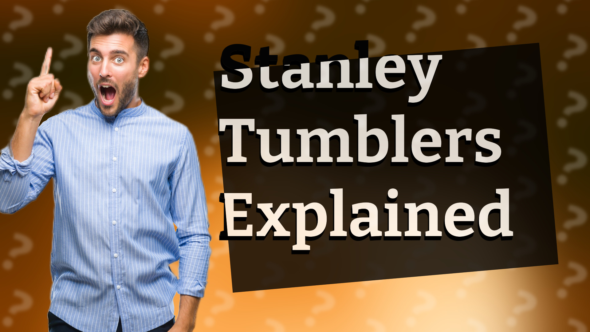 Stanley Tumblers Explained