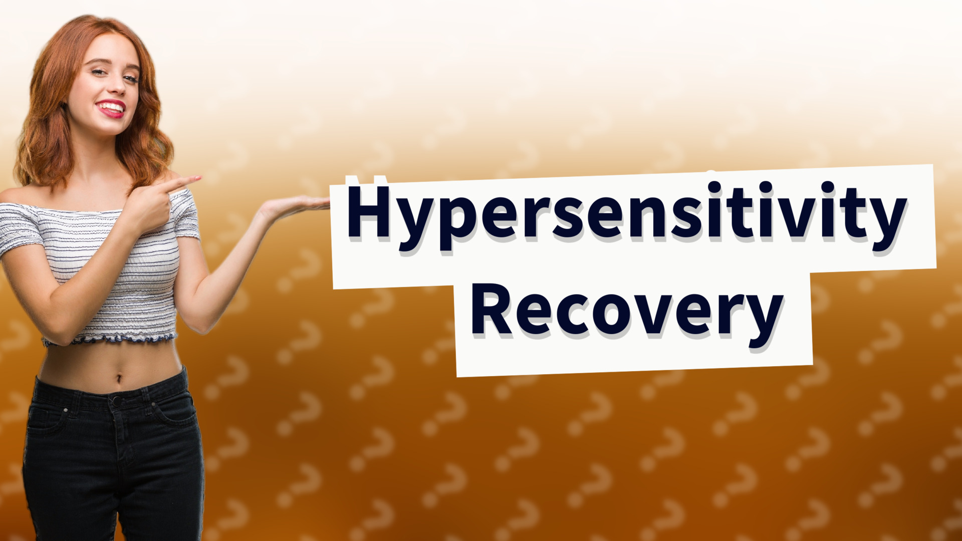 Hypersensitivity Recovery