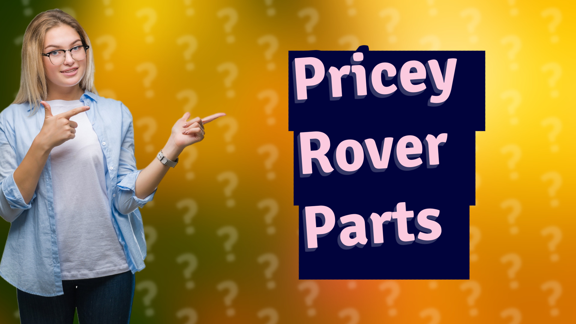 Pricey Rover Parts