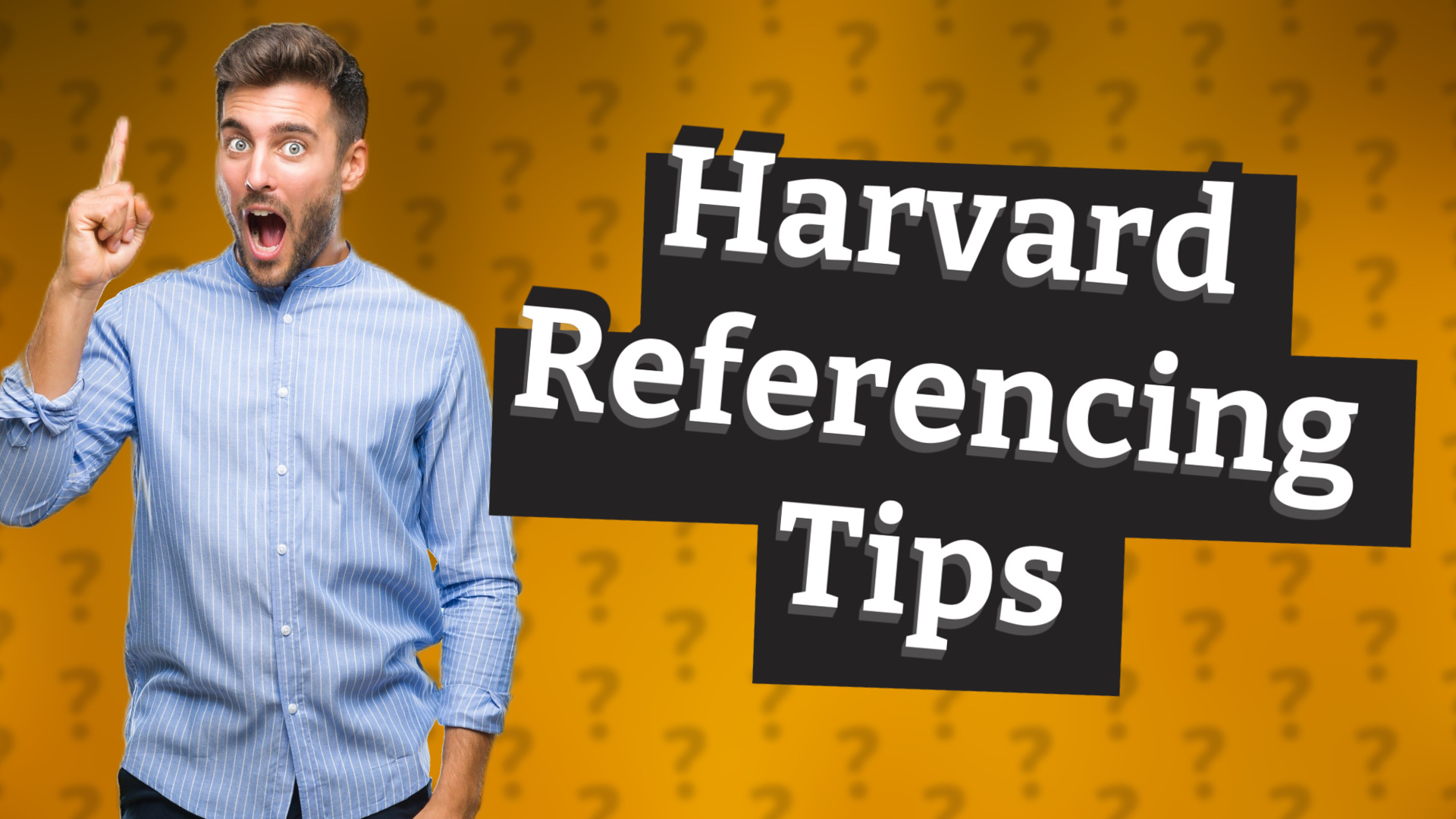 Harvard Referencing Tips