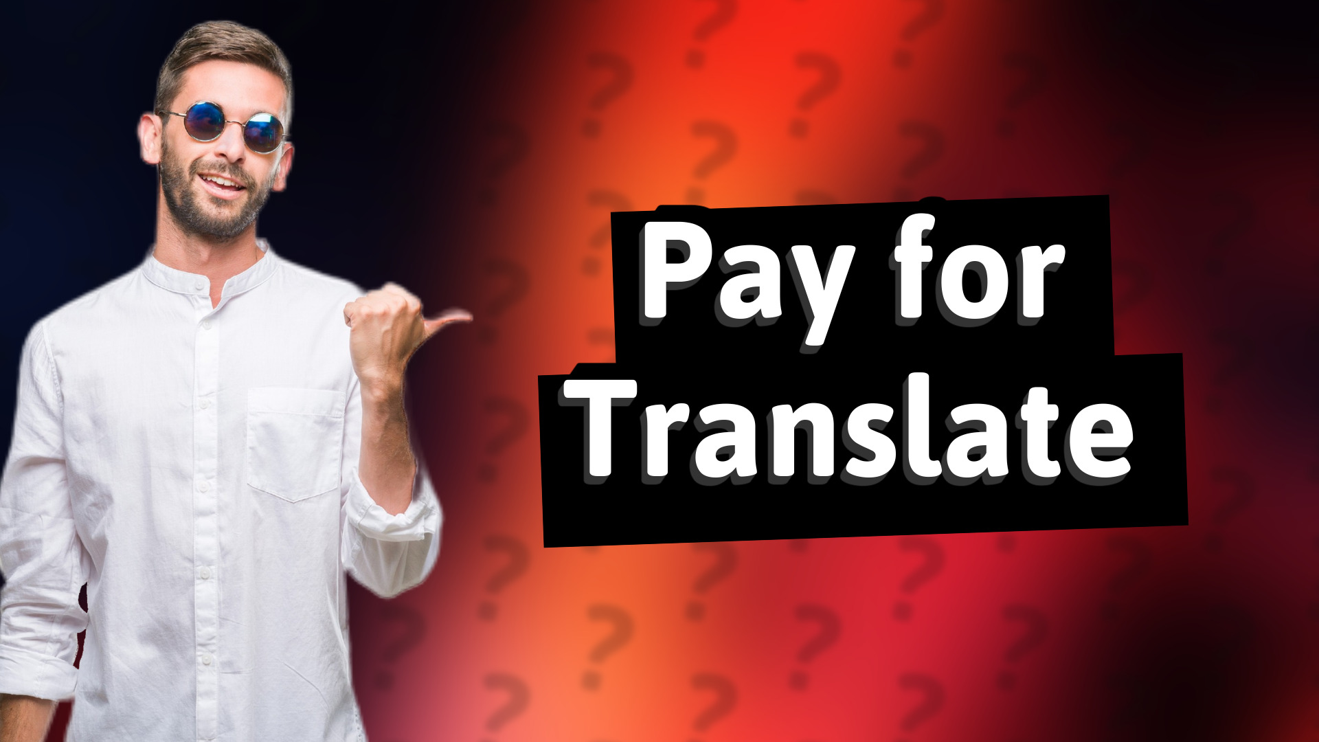 Pay for Translate