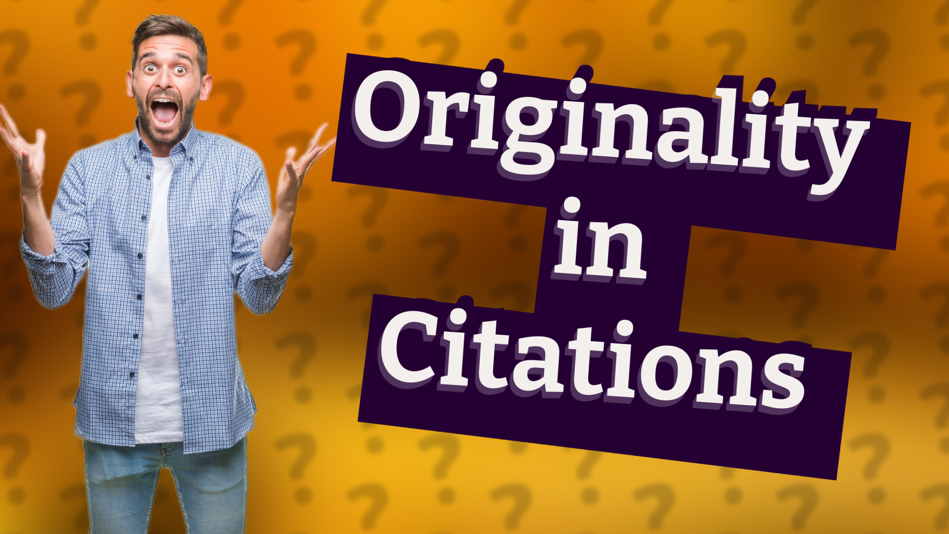 Originality in Citations