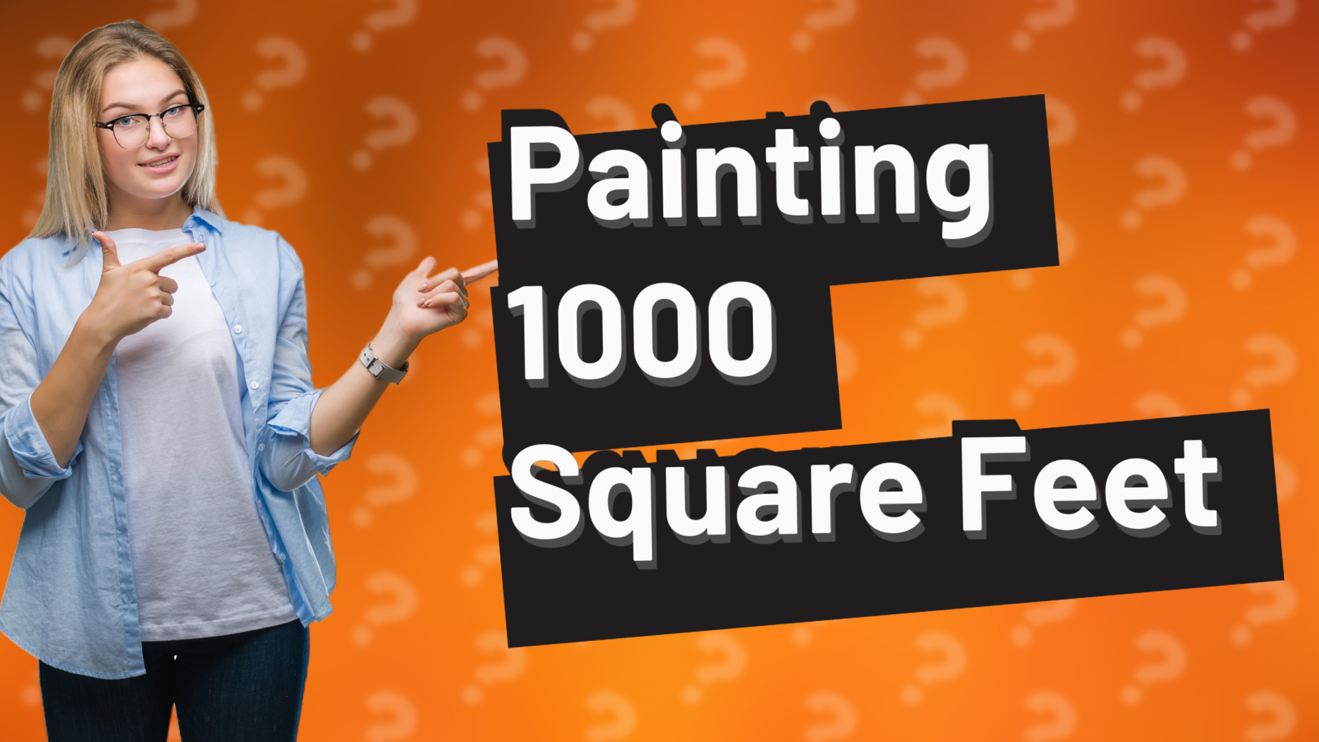 Painting 1000 Square Feet