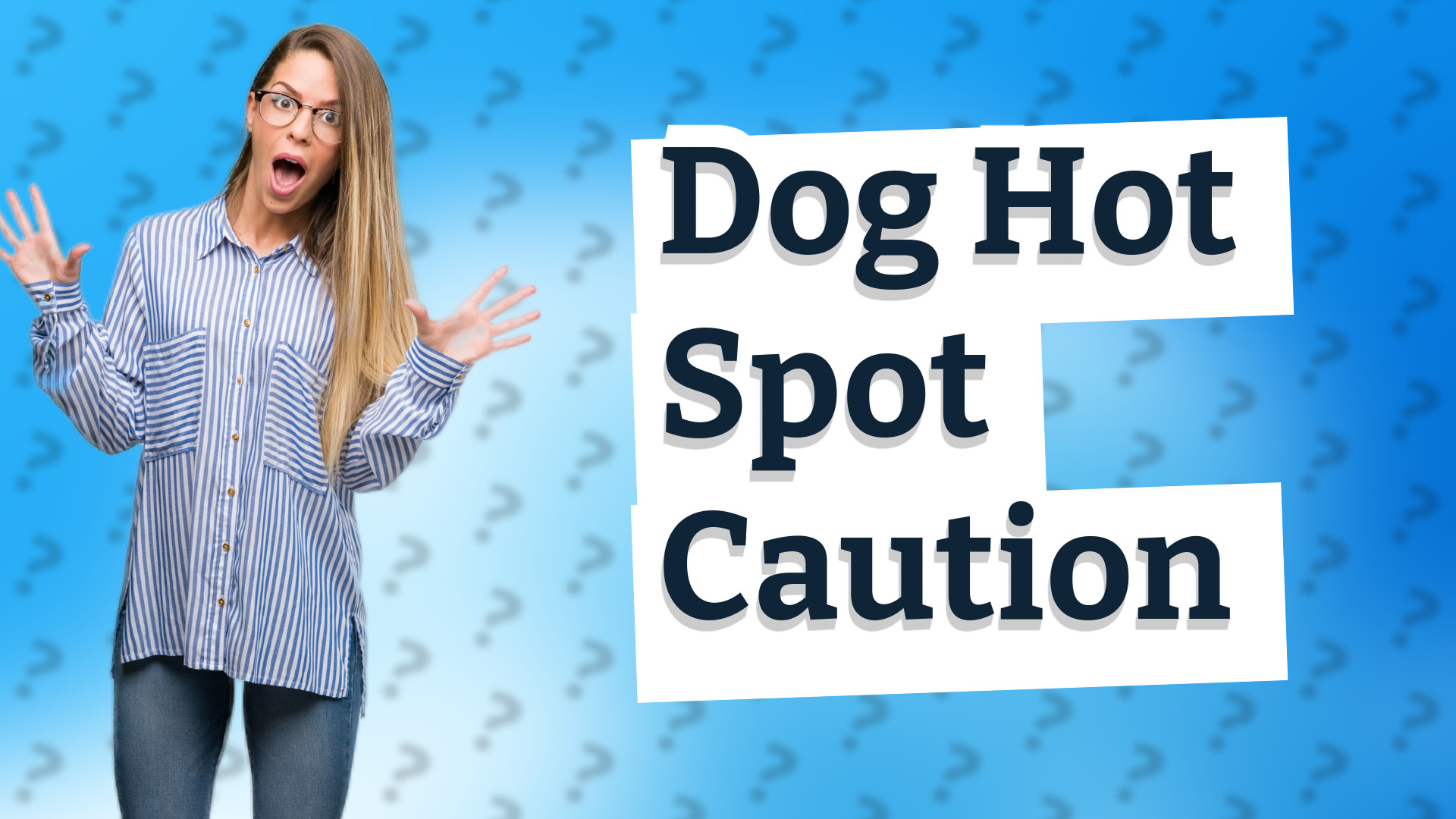 Dog Hot Spot Caution