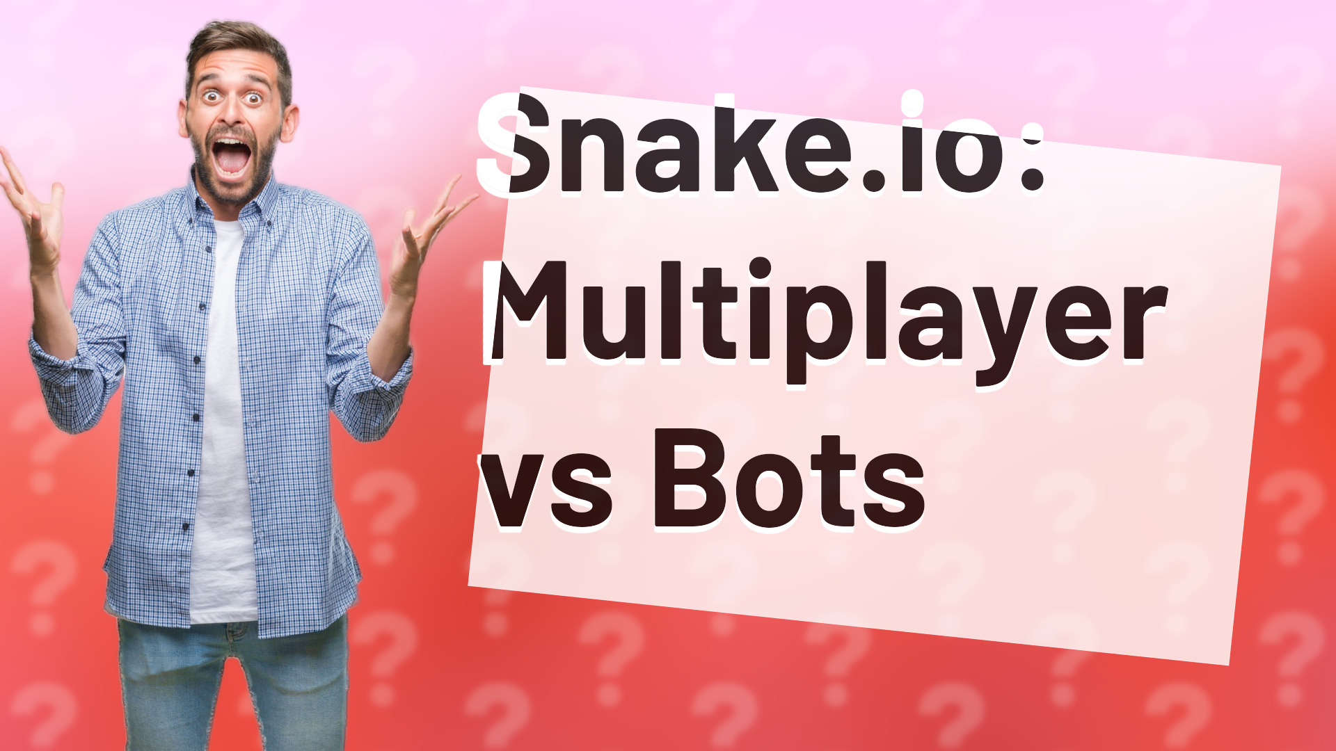 Snake.io: Multiplayer vs Bots