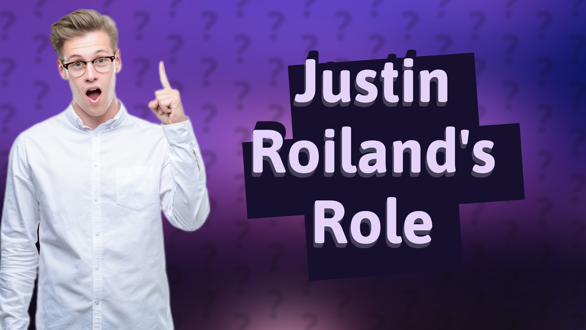 Justin Roiland's Role