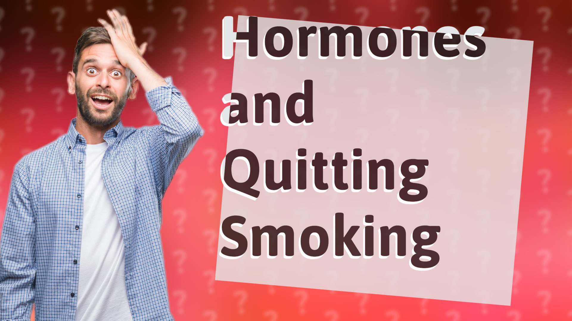 Hormones and Quitting Smoking