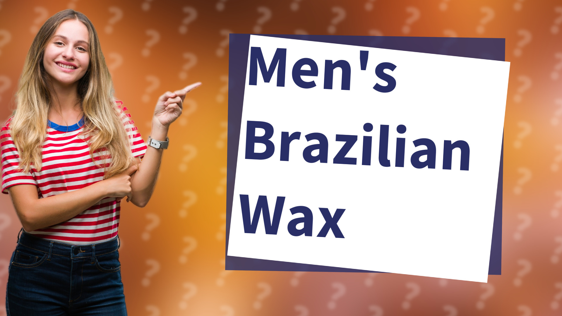 Men's Brazilian Wax