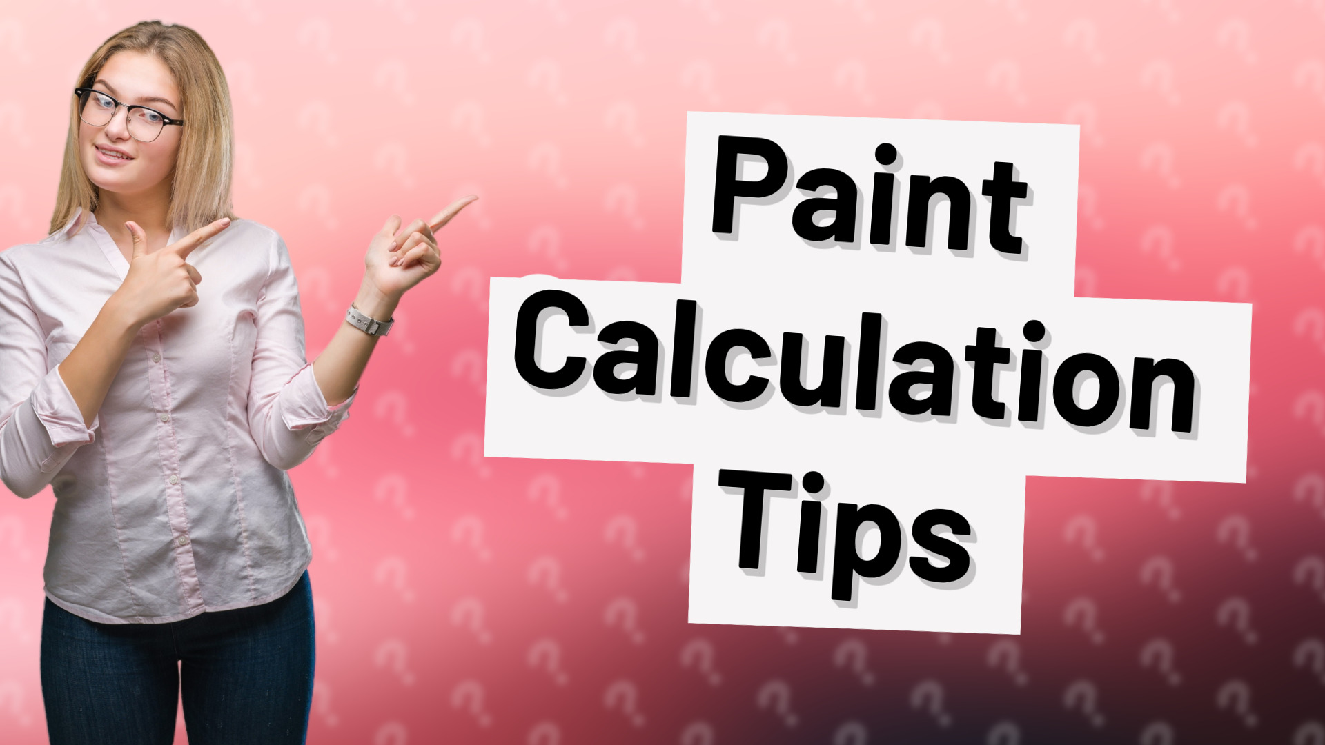 Paint Calculation Tips