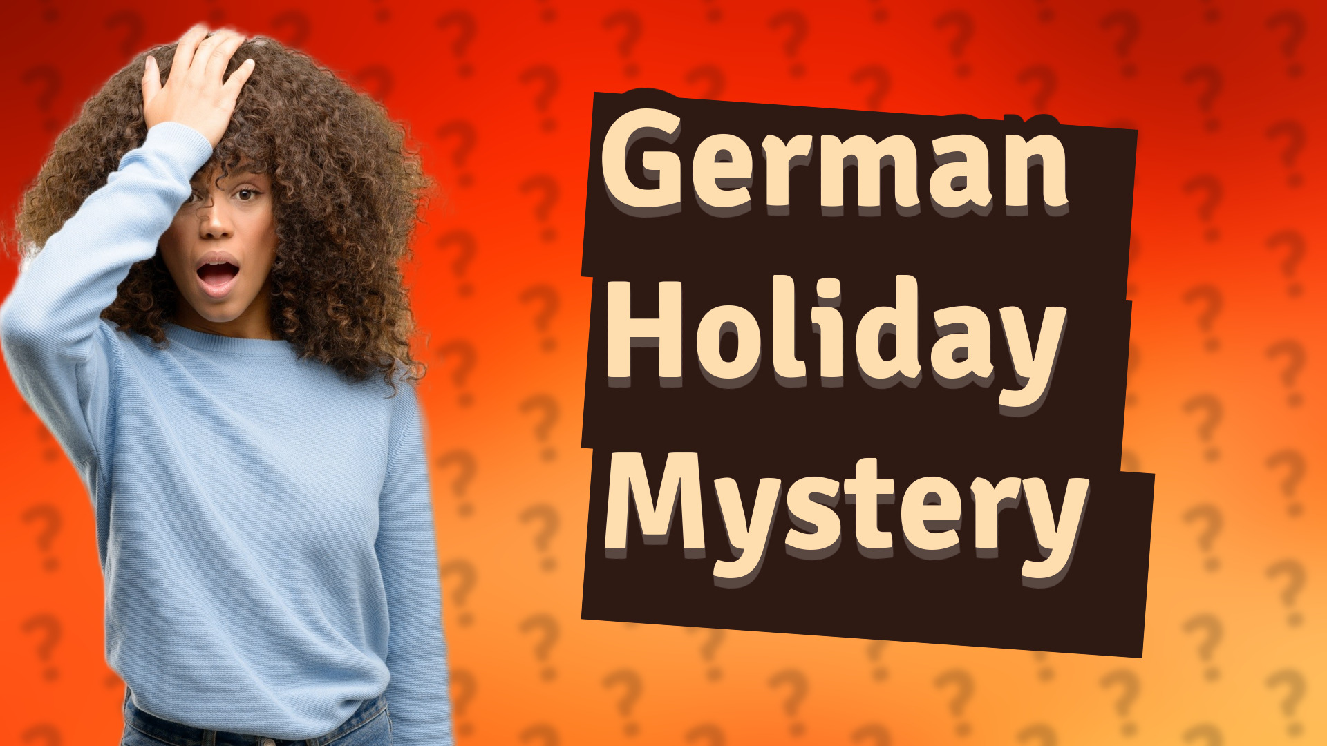 German Holiday Mystery