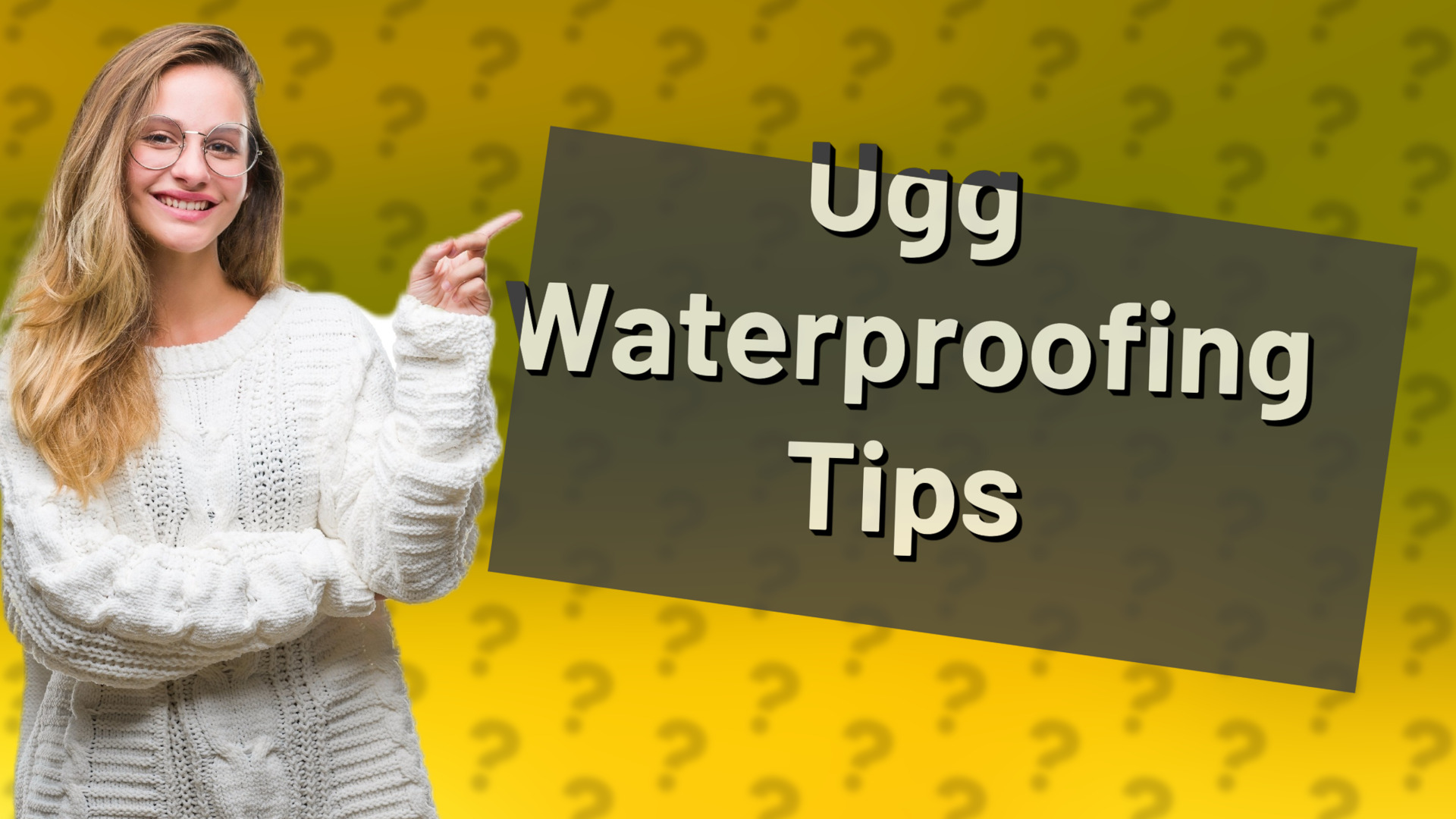 Ugg Waterproofing Tips