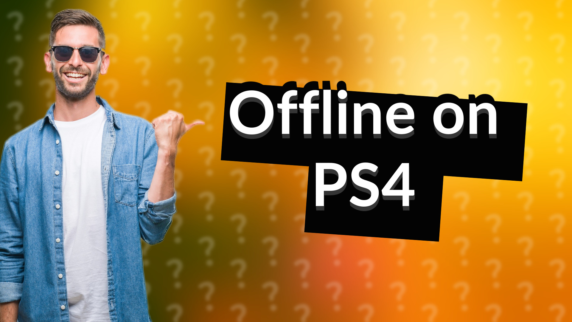 Offline on PS4