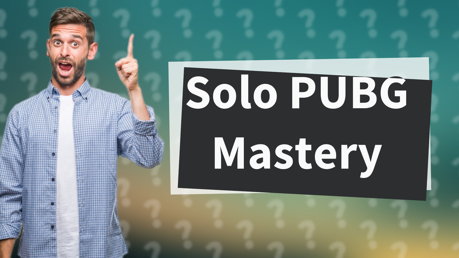 Solo PUBG Mastery