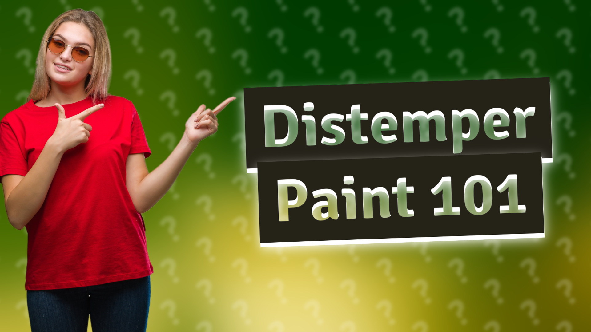 Distemper Paint 101