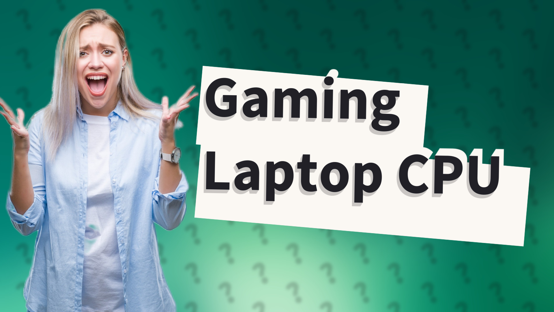 Gaming Laptop CPU