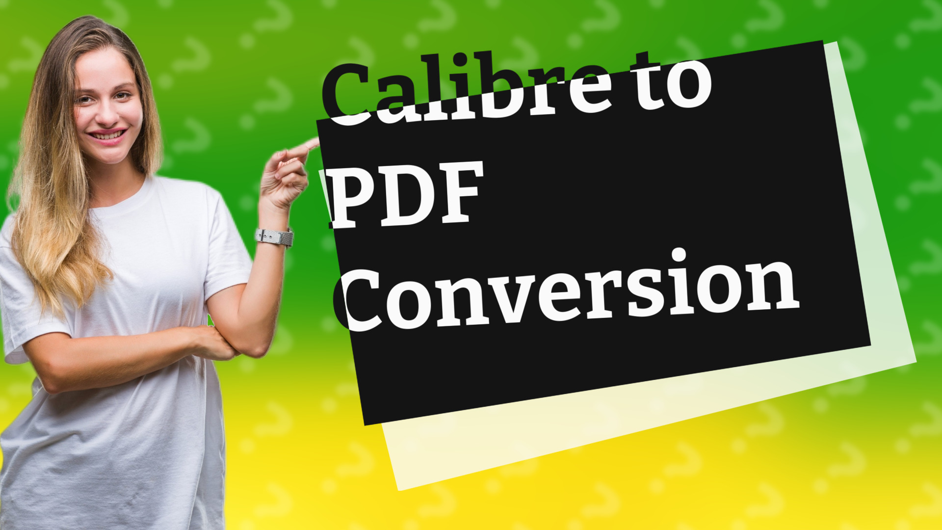 Calibre to PDF Conversion