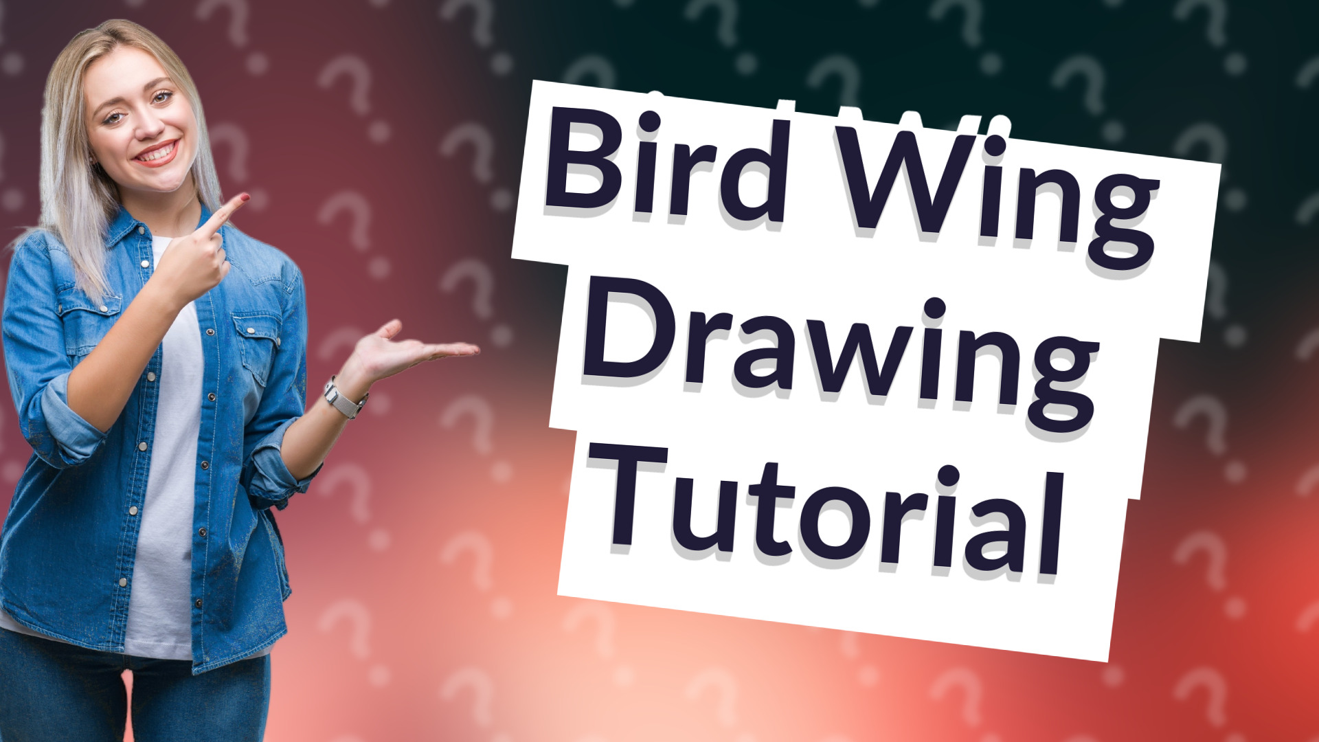 Bird Wing Drawing Tutorial