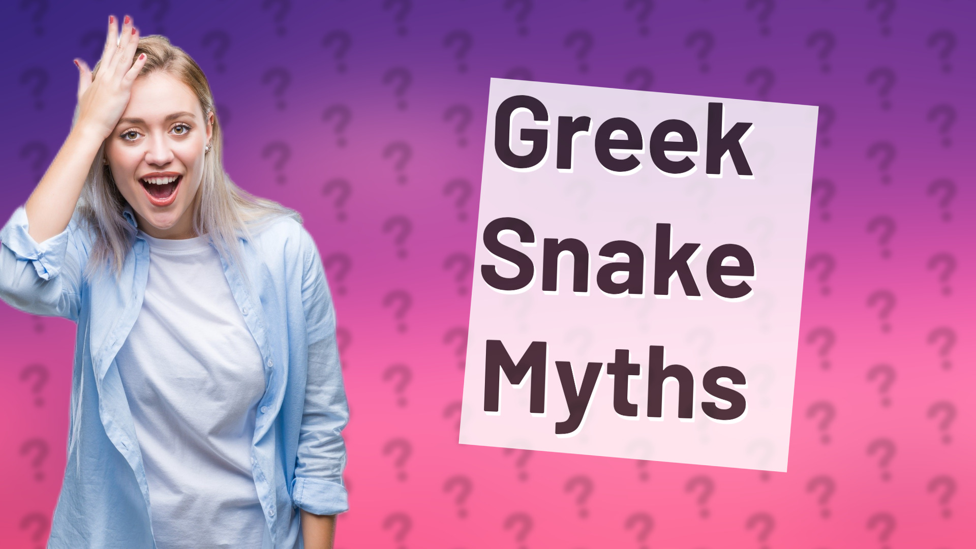Greek Snake Myths