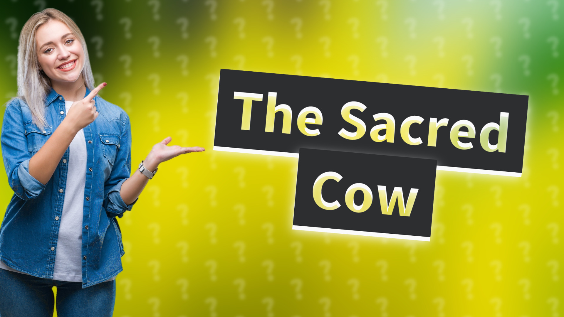 The Sacred Cow