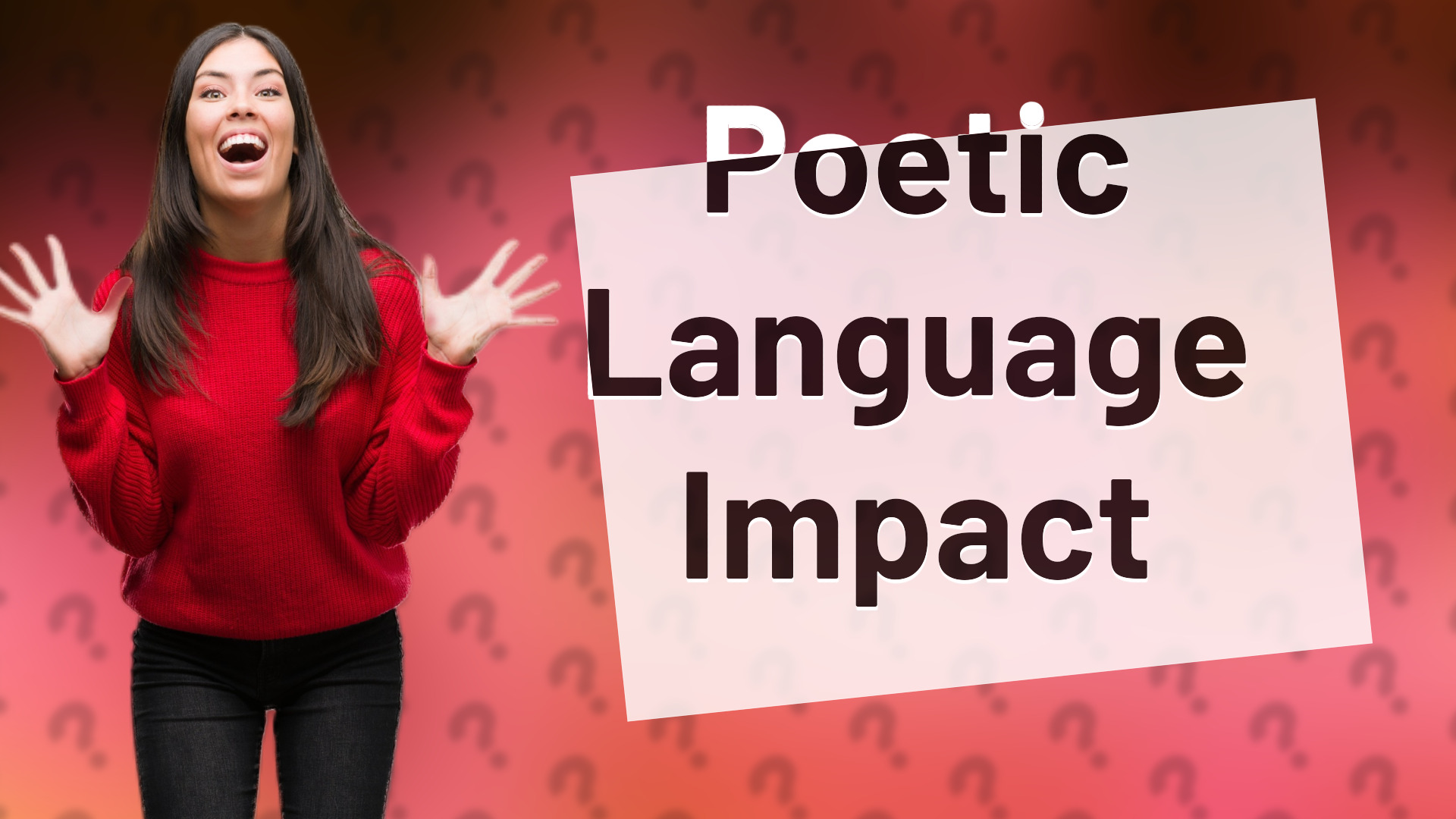Poetic Language Impact