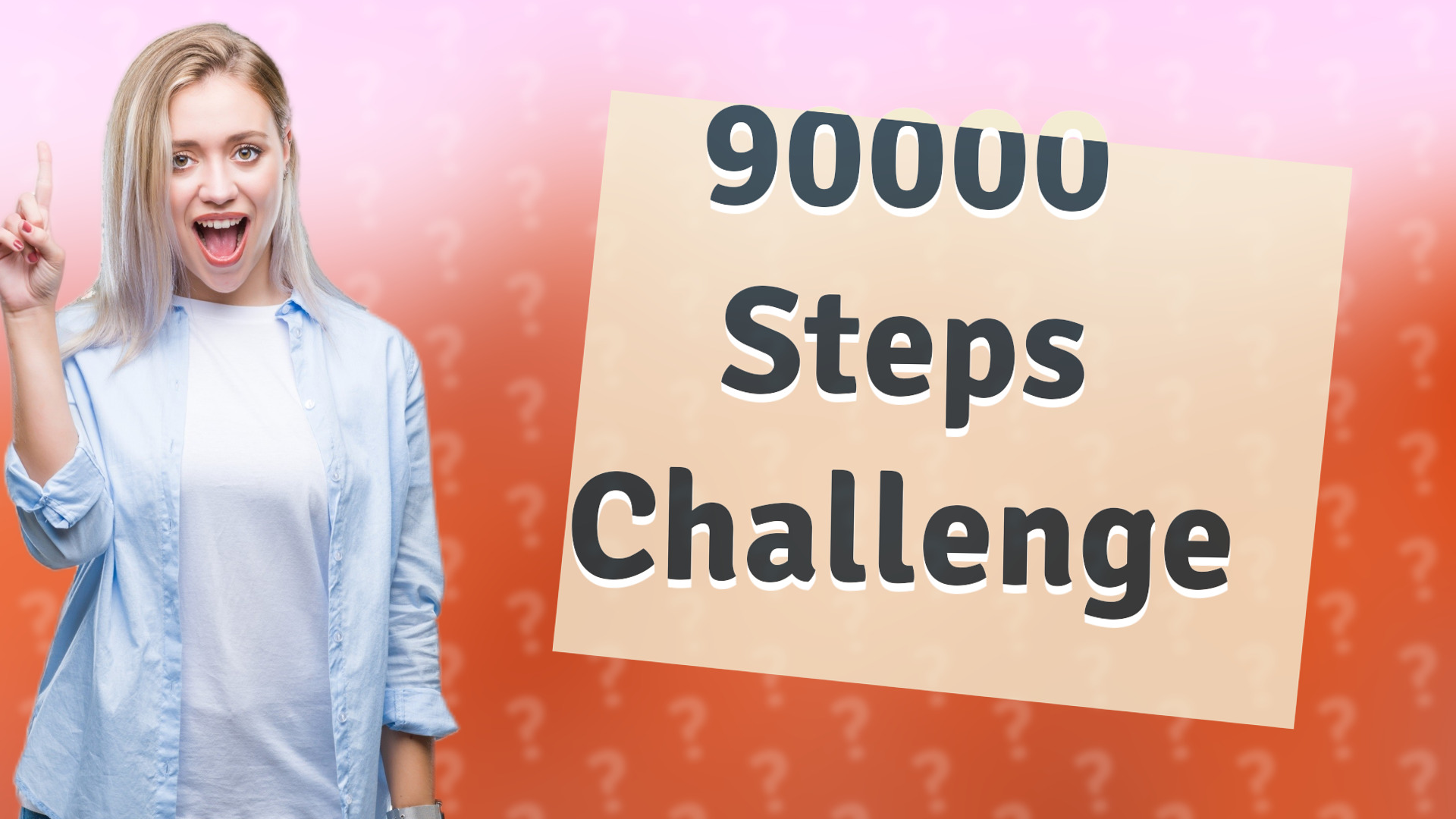 90000 Steps Challenge