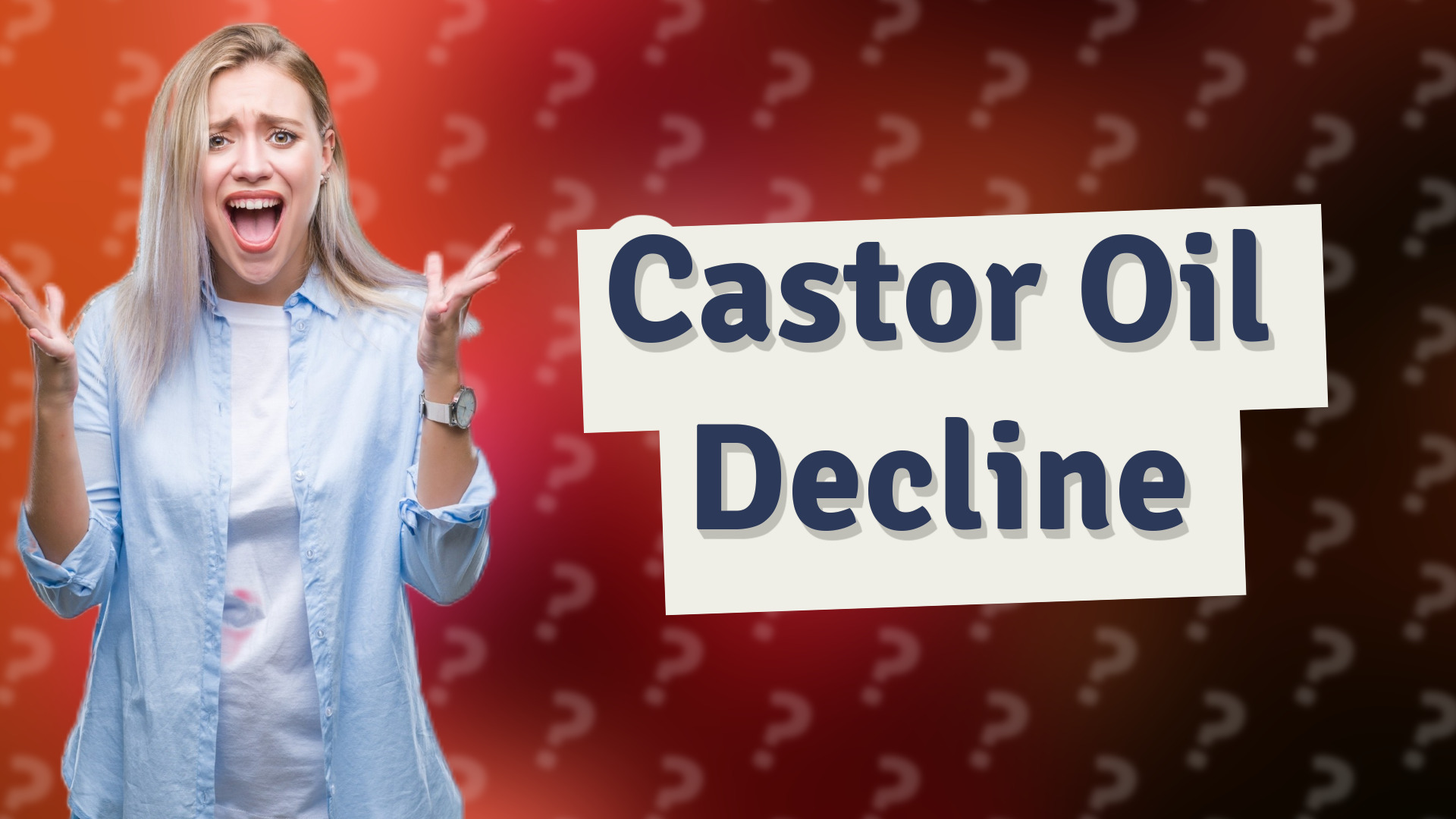 Castor Oil Decline