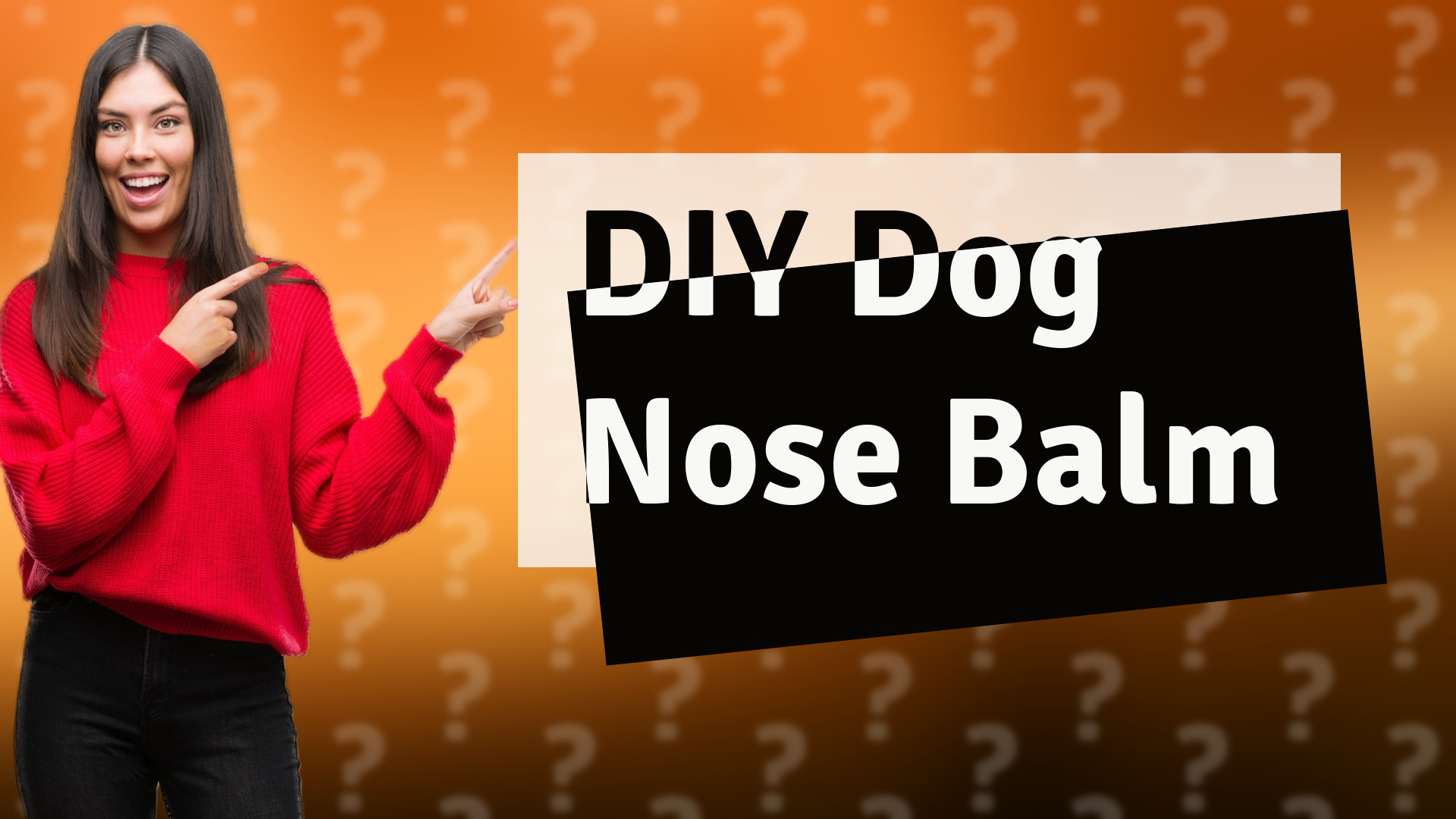 DIY Dog Nose Balm