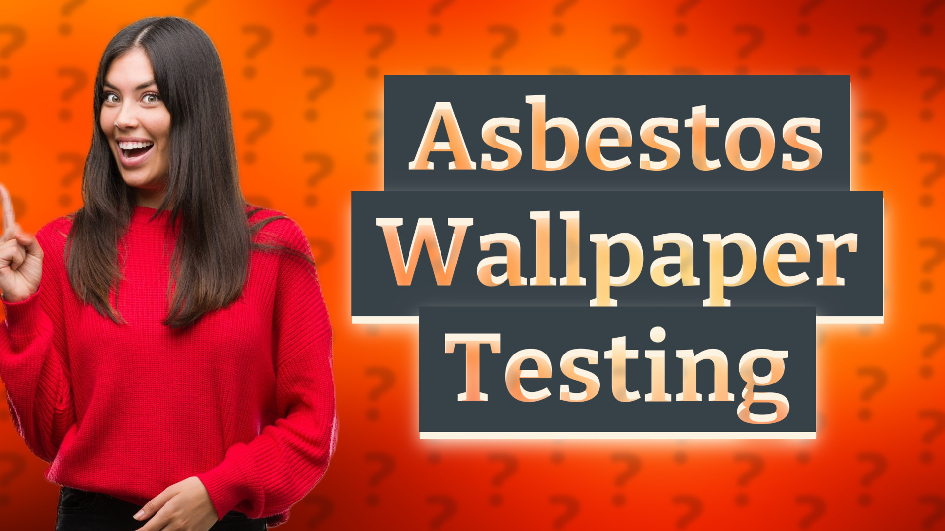 Asbestos Wallpaper Testing