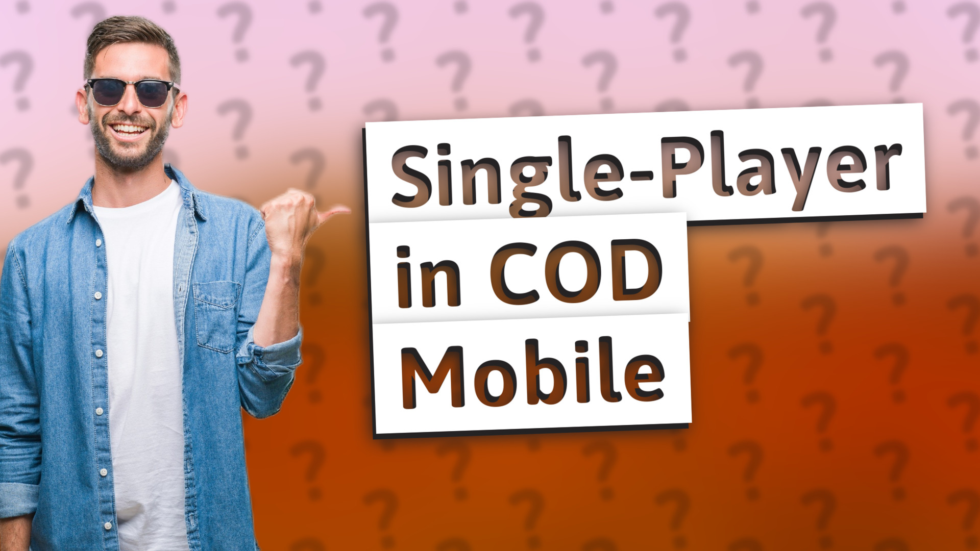 Single-Player in COD Mobile