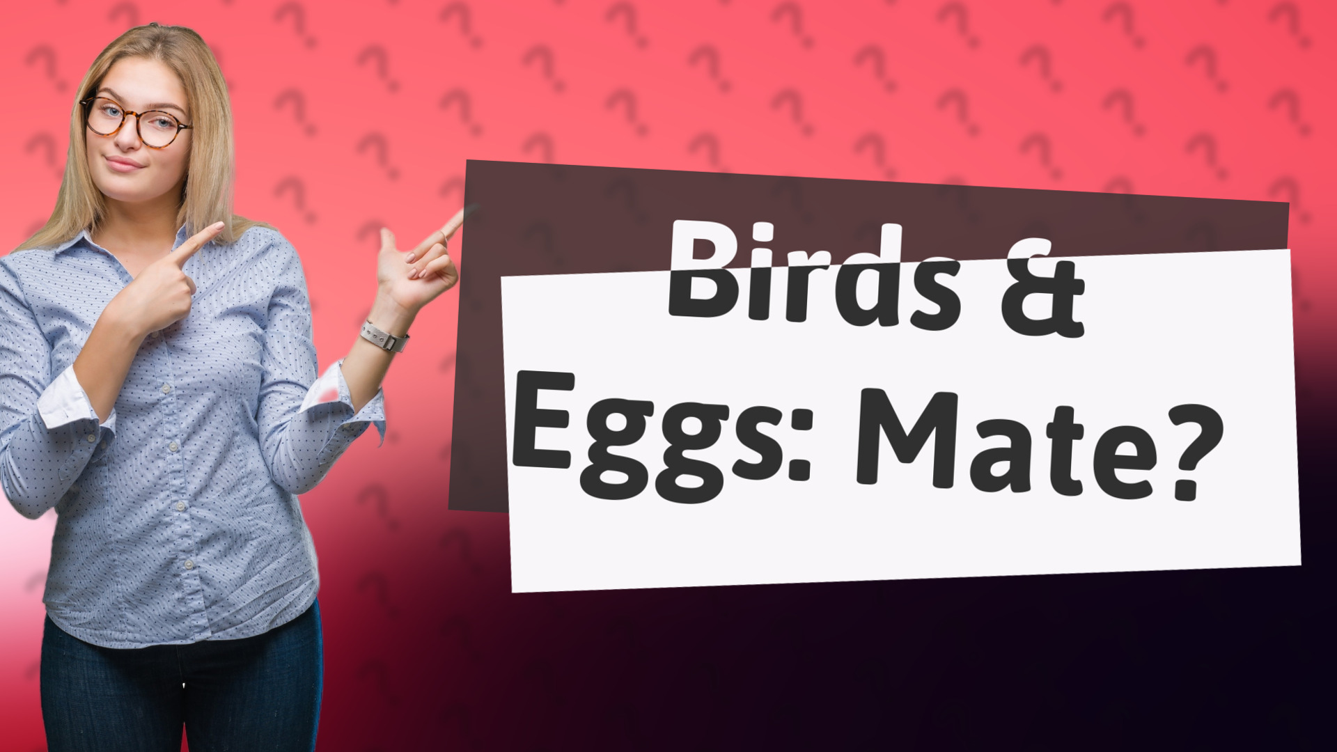Birds & Eggs: Mate?