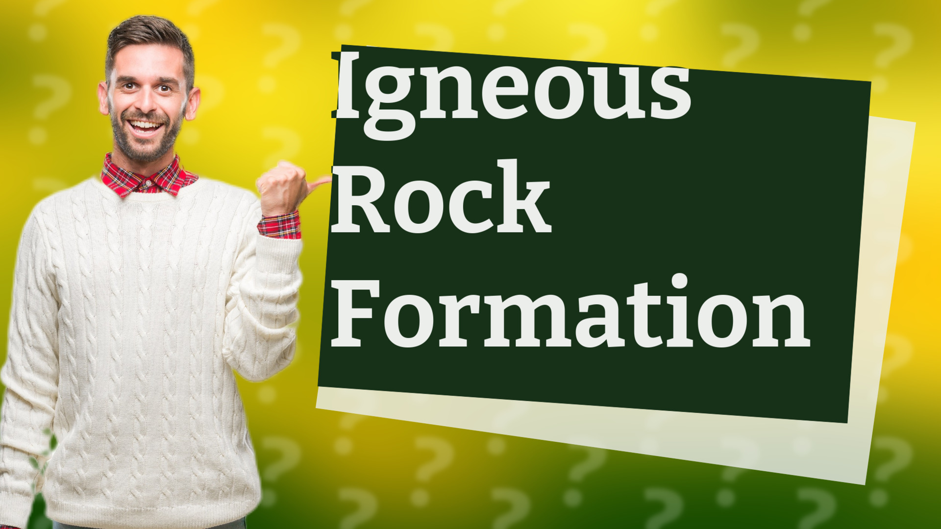 Igneous Rock Formation
