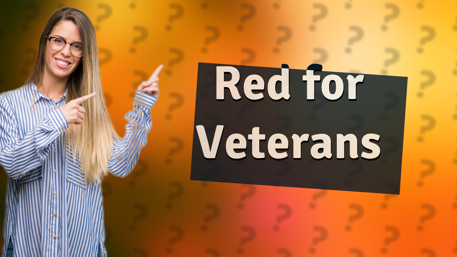 Red for Veterans