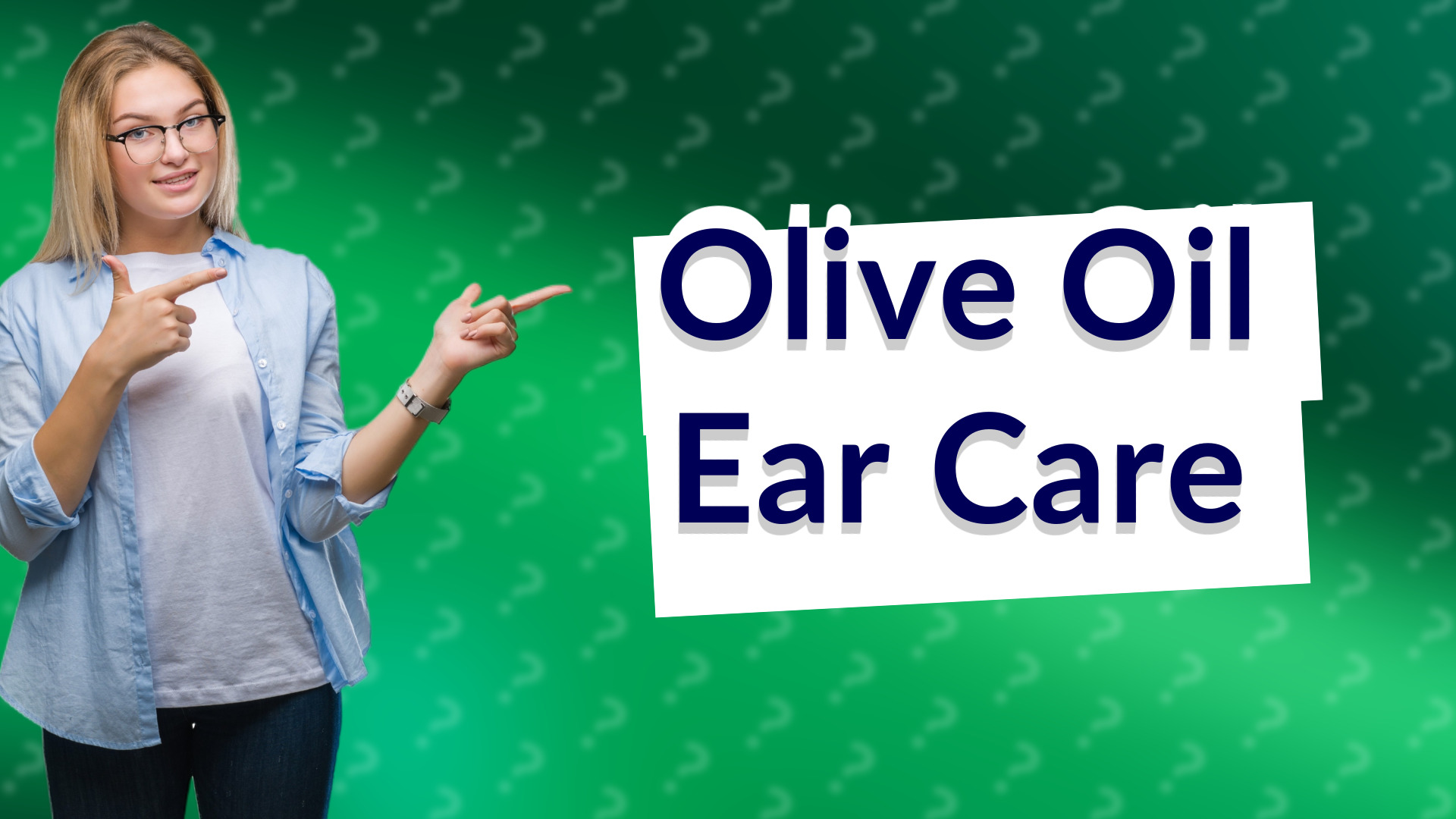 Olive Oil Ear Care