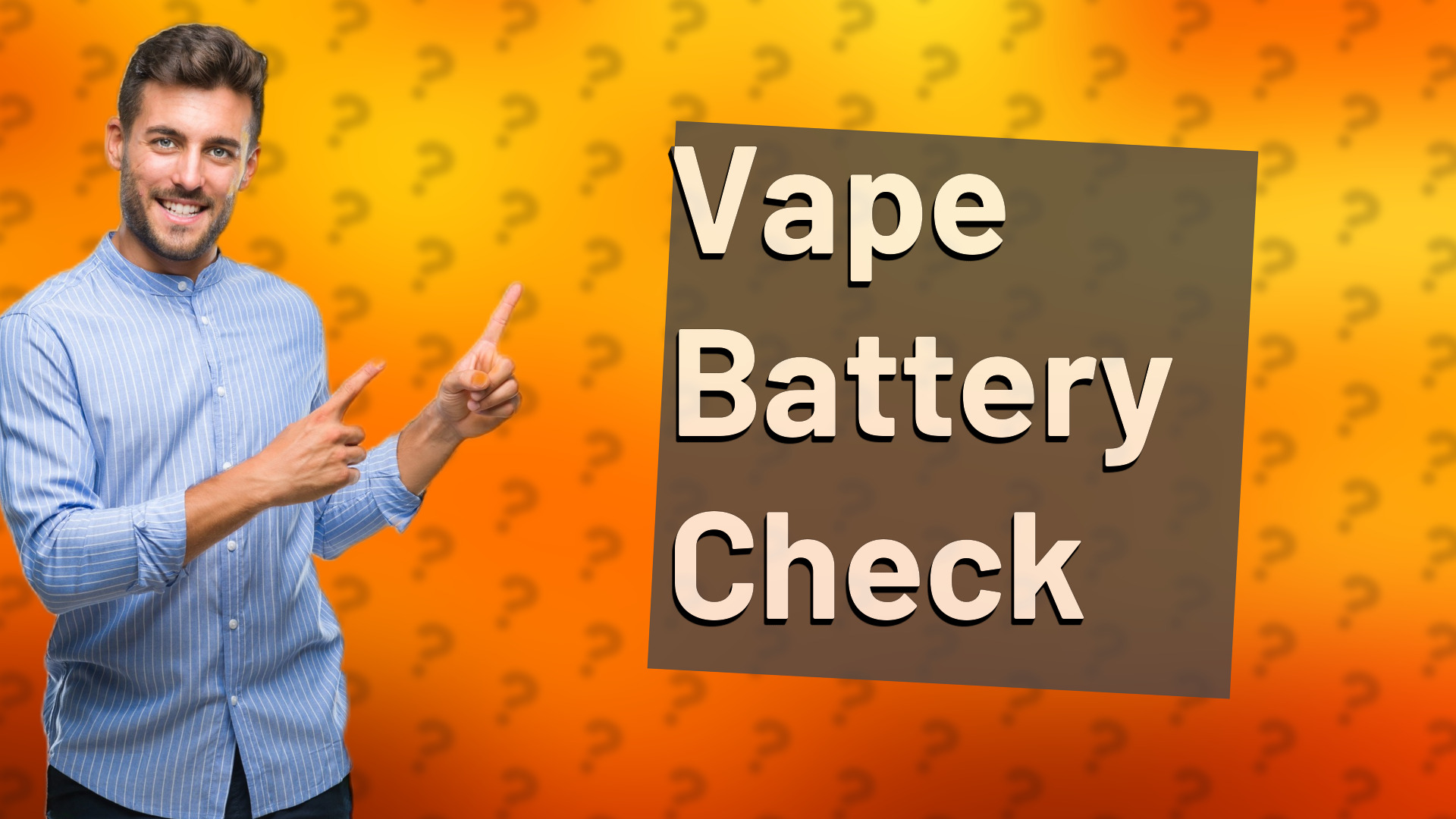 Vape Battery Check