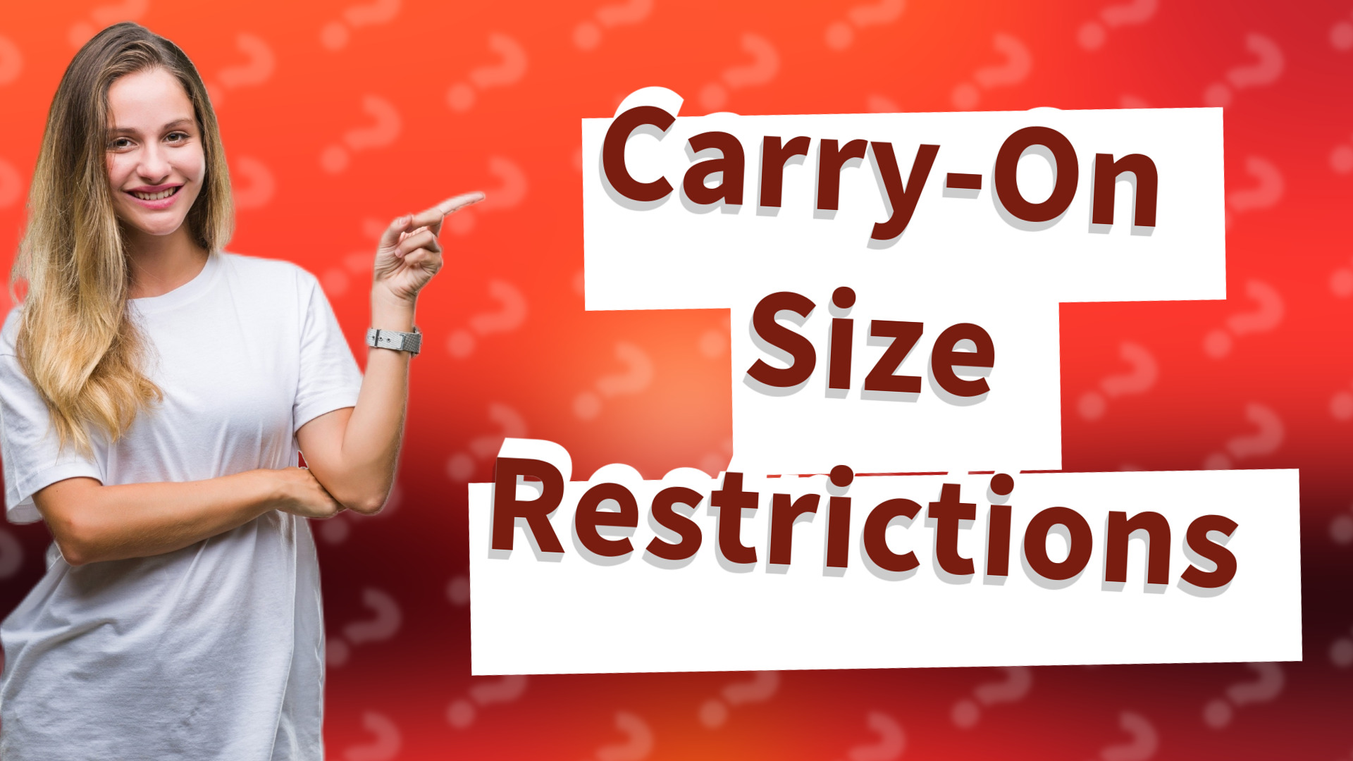 Carry-On Size Restrictions