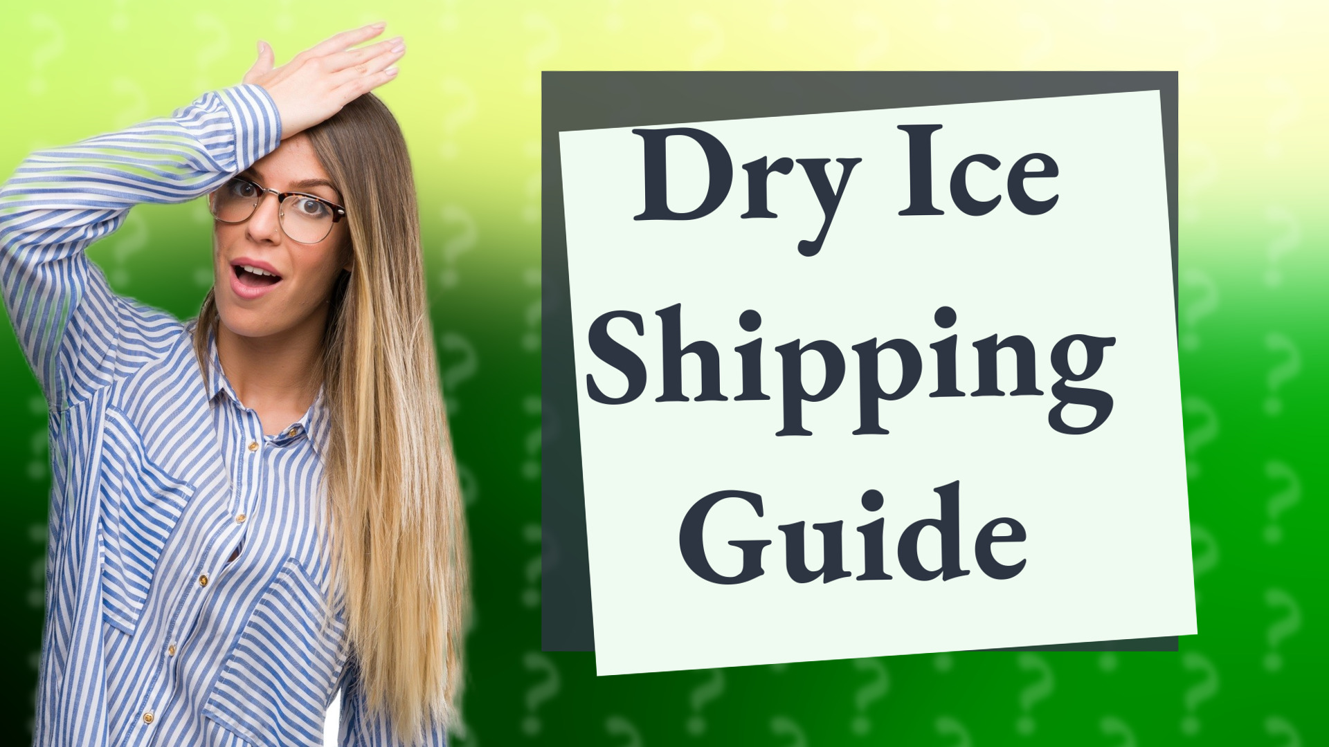 Dry Ice Shipping Guide