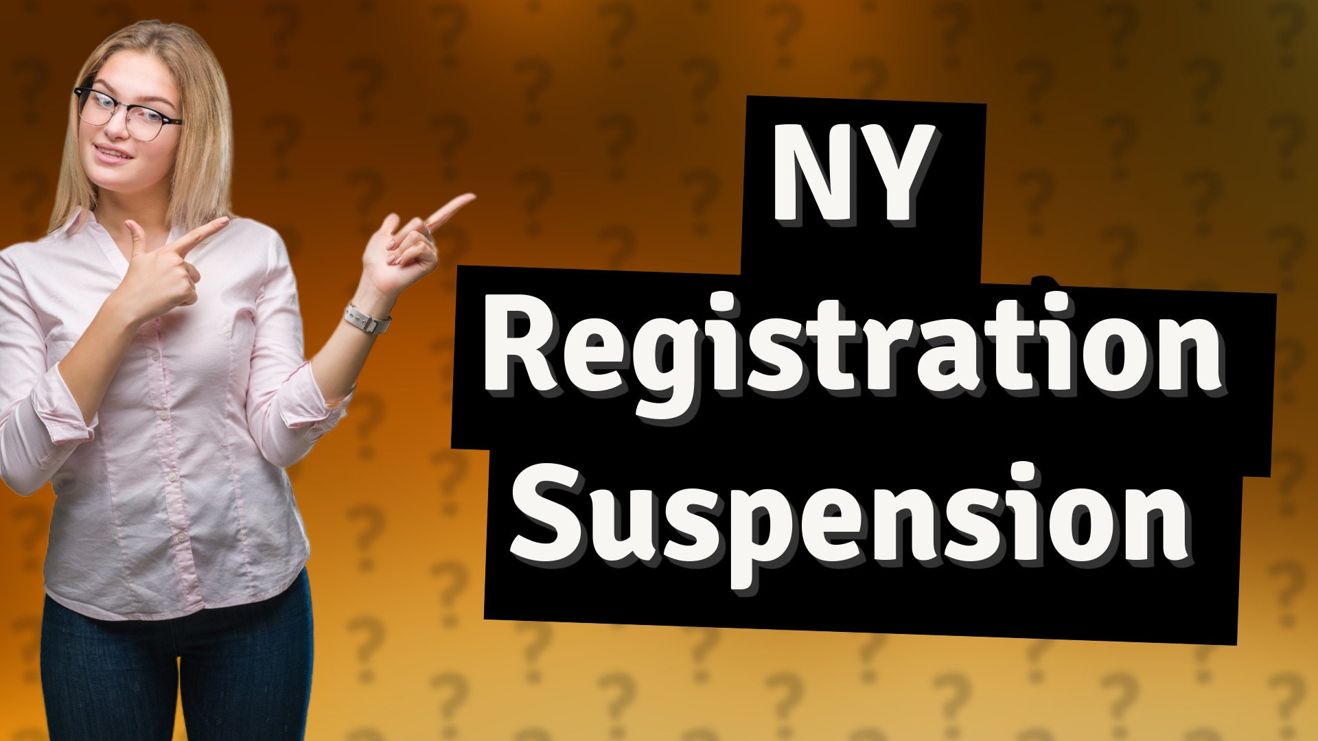 NY Registration Suspension