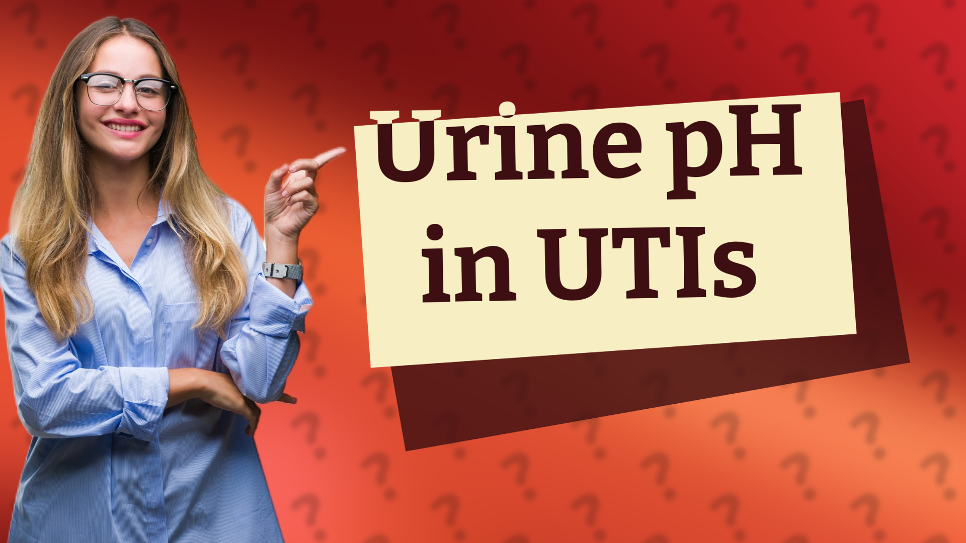 Urine pH in UTIs